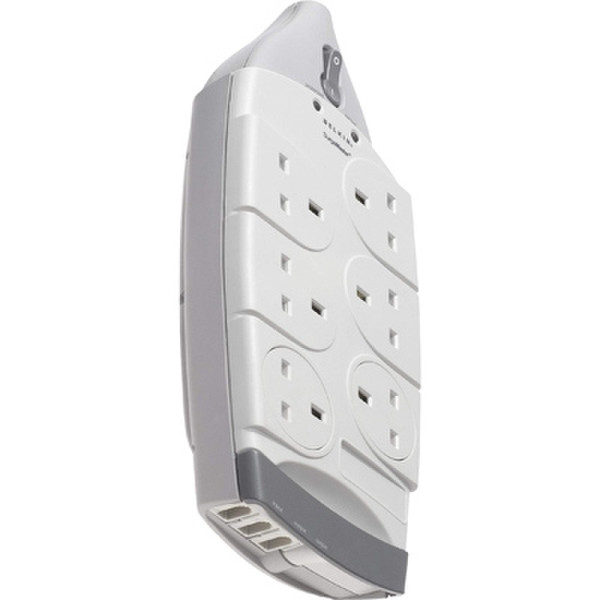 Belkin SurgeMaster 6AC outlet(s) 4m Weiß Spannungsschutz