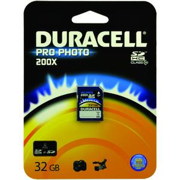 Duracell SDHC 32GB 32GB SDHC Klasse 10 Speicherkarte