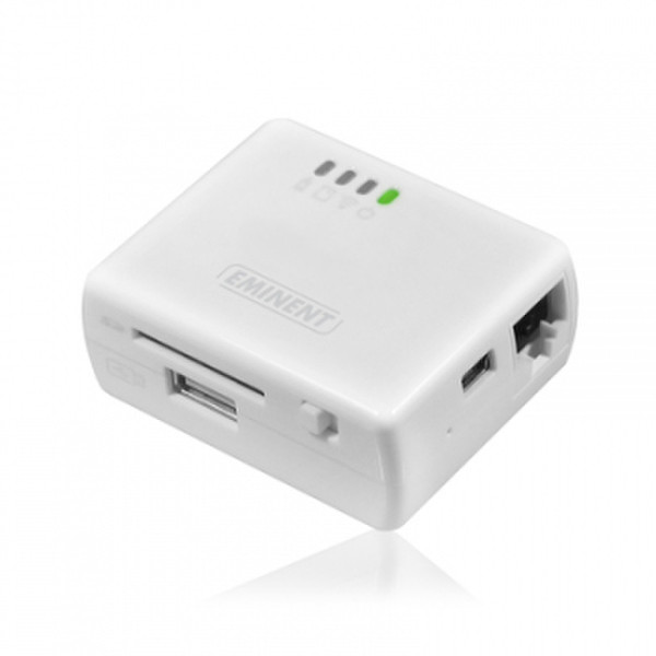 Eminent EM4610 Wi-Fi Белый устройство для чтения карт флэш-памяти