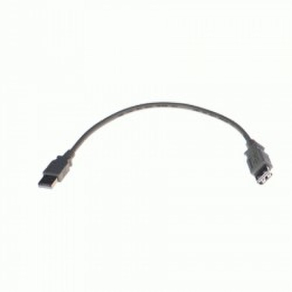 Brainboxes US-045 0.25м USB A USB A Серый кабель USB
