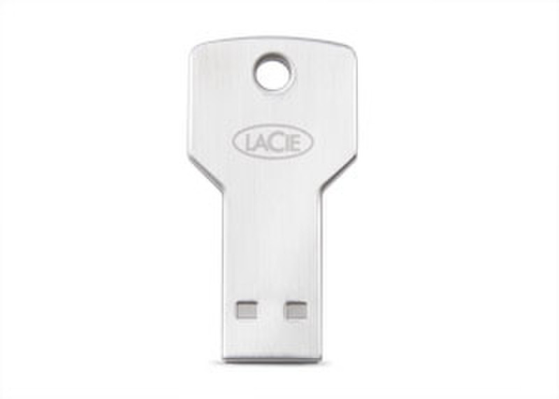 LaCie PetiteKey 8GB 8GB USB 2.0 Type-A Silver USB flash drive