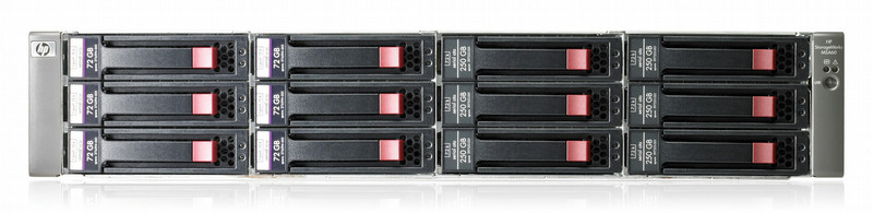 HP StorageWorks MSA60 with (6) 72GB HDD for AP Region Bundle RAID controller