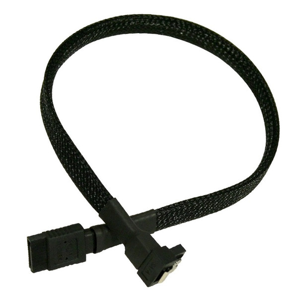 Nanoxia 900100030 0.3m SATA SATA Black SATA cable