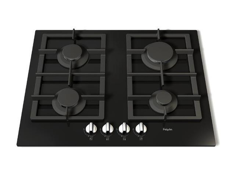 Pelgrim GK564ONYA built-in Gas Black hob