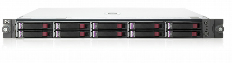 HP StorageWorks MSA50 with (5) 146GB SAS HDD RAID контроллер