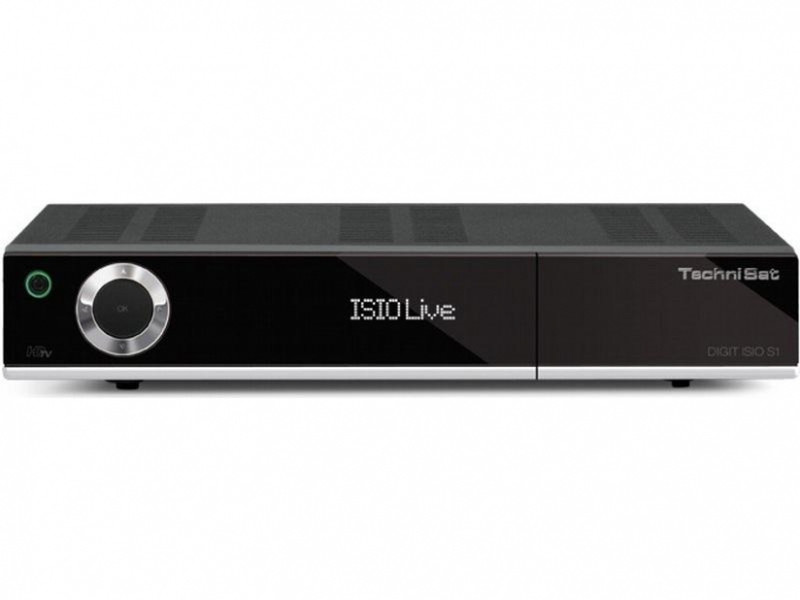 TechniSat ISIO S1 Black Kabel Schwarz TV Set-Top-Box