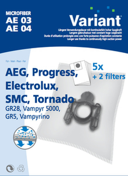 Variant M.AE04 vacuum supply
