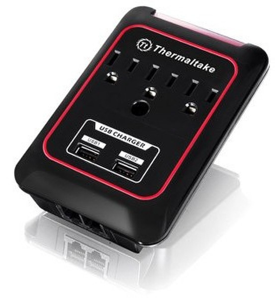 Thermaltake AC0024 3AC outlet(s) 120V Black,Red surge protector