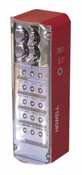 Howell HO.LED19 Universal flashlight LED Красный электрический фонарь