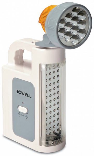 Howell HO.LED64 Universal flashlight LED Grey,White flashlight