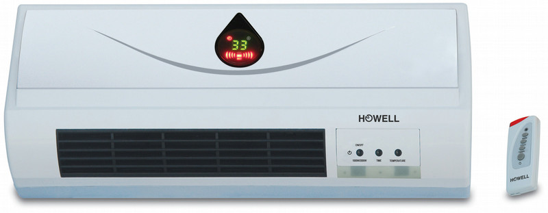 Howell HO.SAP2009 Wall 2000W White electric space heater