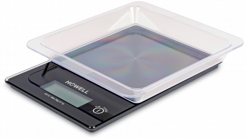 Howell HO.HBC675 Electronic kitchen scale Черный, Прозрачный кухонные весы