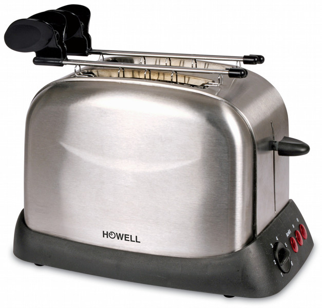 Howell HO.HF483 2slice(s) 1000W Stainless steel toaster
