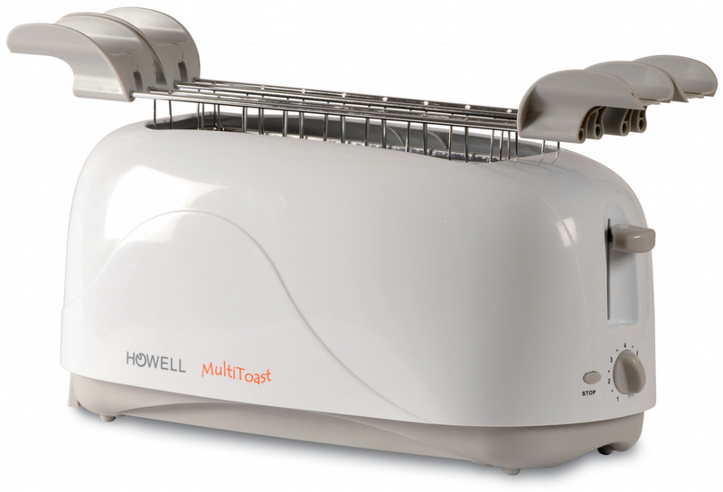 Howell HO.HF487 2slice(s) 1300W White toaster