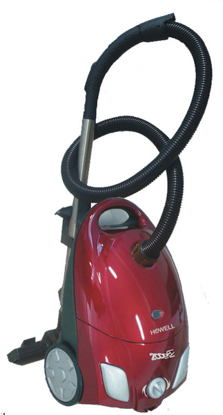 Howell HO.AC2005 Цилиндрический пылесос 2000Вт Красный пылесос