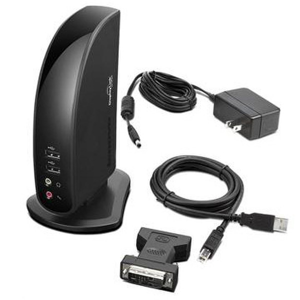 Lenovo 0A33945 USB 2.0 Черный док-станция для ноутбука