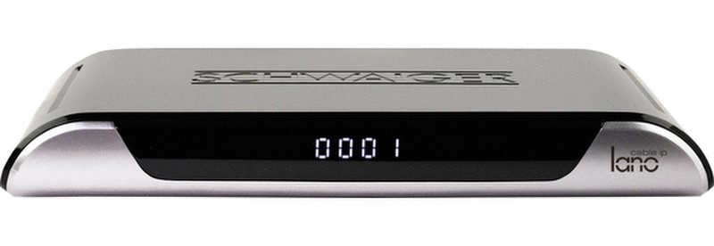 Schwaiger DCR606 Cable,Ethernet (RJ-45),IPTV Full HD Black,Silver TV set-top box
