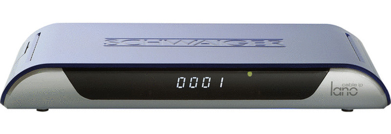 Schwaiger DCR606MD Кабель Full HD Синий, Cеребряный приставка для телевизора