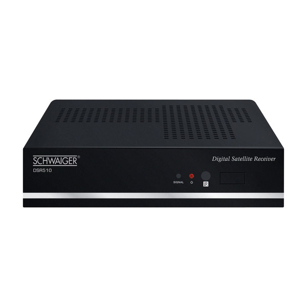 Schwaiger DSR510 011 Satellite Black TV set-top box