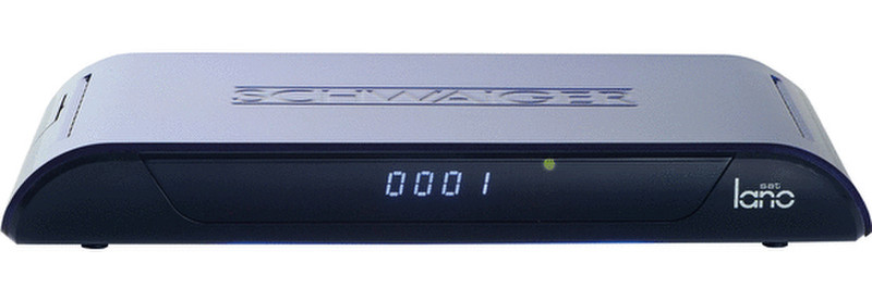 Schwaiger DSR601MD Kabel, Satellit Schwarz, Blau TV Set-Top-Box