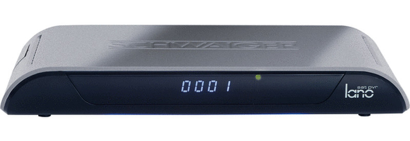 Schwaiger DSR602M Cable,Satellite Black,Grey TV set-top box