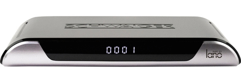 Schwaiger DSR605 Cable,Ethernet (RJ-45),IPTV,Satellite Full HD Black,Silver TV set-top box