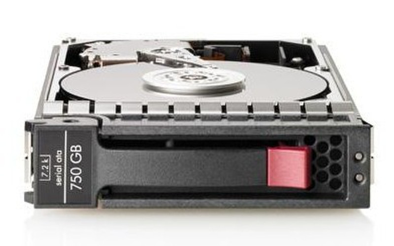 Hewlett Packard Enterprise 750GB, 3G, SATA, 7.2K rpm, LFF, 3.5-inch, Midline 750GB SATA Interne Festplatte