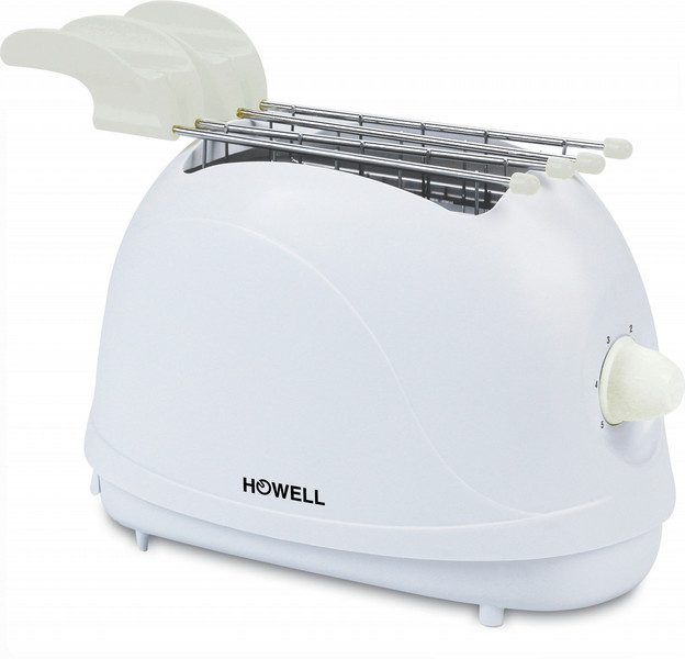 Howell HO.HF476 2slice(s) 700W White toaster
