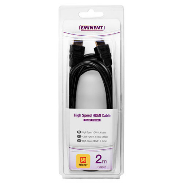 Eminent EM9960 2m HDMI HDMI Black