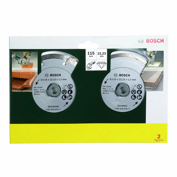 Bosch 2 607 019 478 2шт аксессуар для угловых шлифмашин