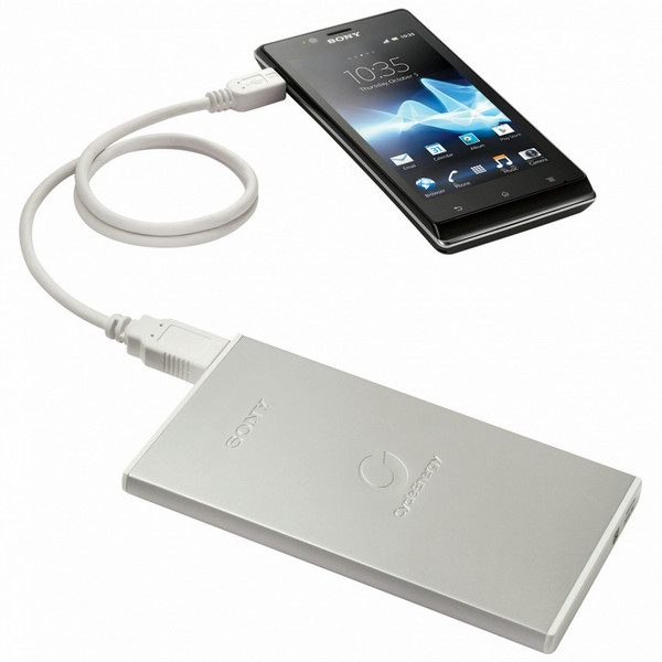 Sony CP-F1LSA Литий-ионная (Li-Ion) 3000мА·ч Белый внешний аккумулятор