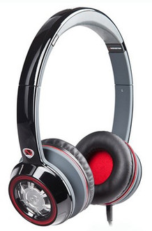 Monster Cable NCredible NTune Binaural Kopfband Schwarz, Rot