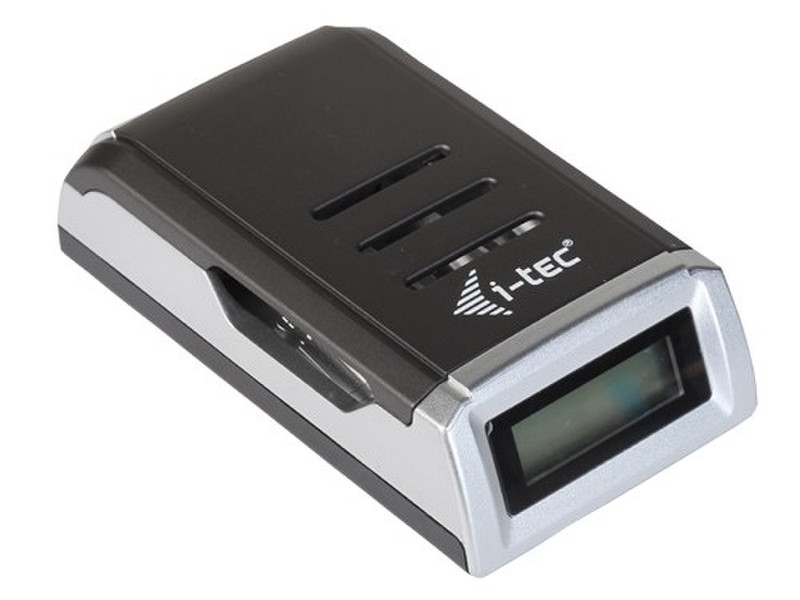 iTEC BACHR01 Indoor Black,Silver battery charger