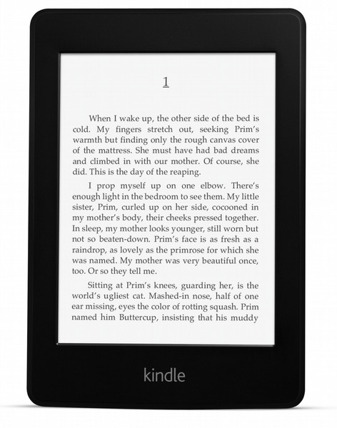 Amazon Kindle Paperwhite 3G 6" Сенсорный экран 2ГБ Wi-Fi Черный электронная книга