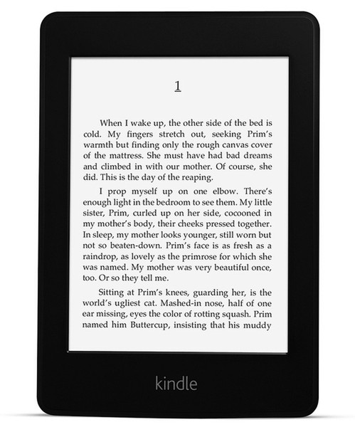 Amazon Kindle Paperwhite 6" Сенсорный экран 2ГБ Wi-Fi Черный электронная книга