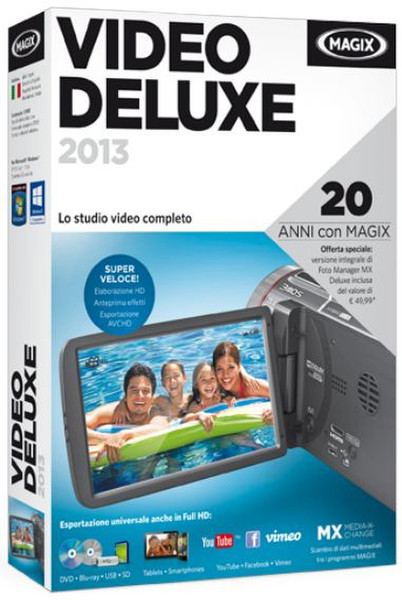 Magix Video deluxe 2013, PC