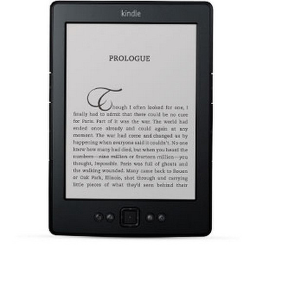 Amazon Kindle 6" 2GB Wi-Fi Black e-book reader