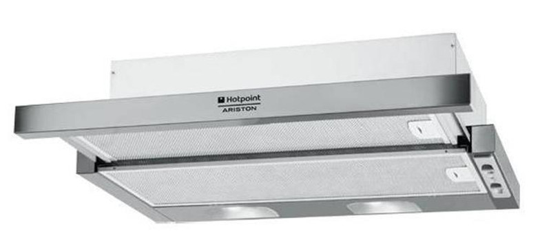 Hotpoint AH 61 T X/HA Built-under 410m³/h Stainless steel cooker hood