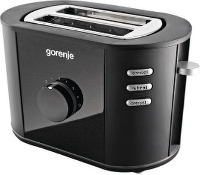 Gorenje T900B 2slice(s) 870W Black toaster