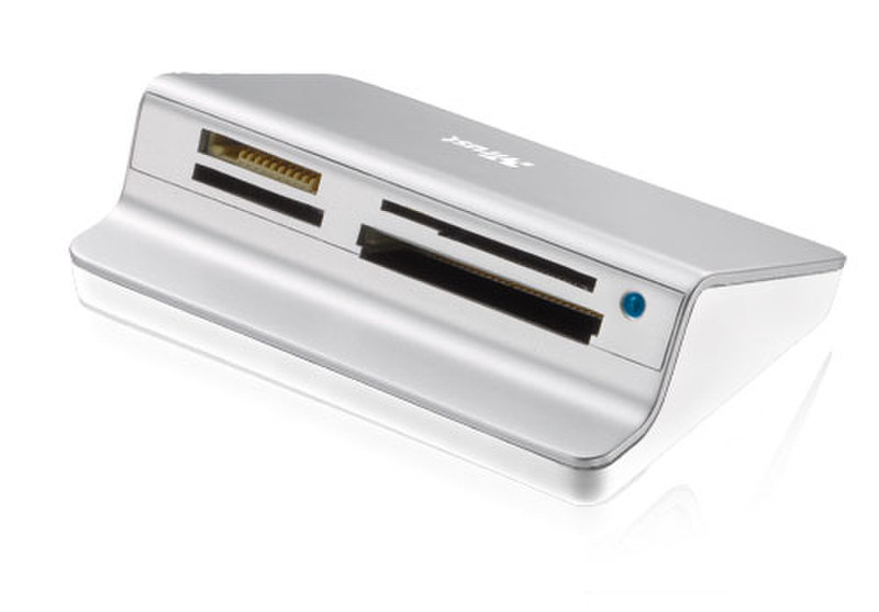 Trust All-in-1 Desktop Card Reader for Mac USB 2.0 Cеребряный устройство для чтения карт флэш-памяти