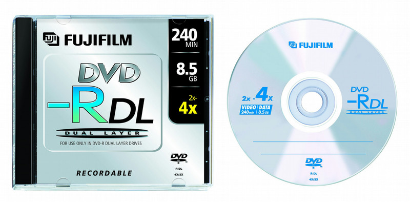 Fujifilm 3 x DVD-R 8.5GB 8.5GB DVD-R DL 3pc(s)