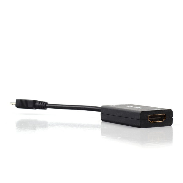 Dark Micro USB-HDMI micro USB HDMI Schwarz Handykabel