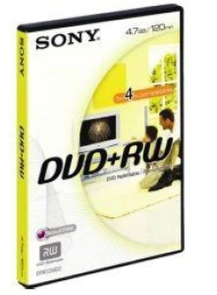 Sony DVD+RW 4.7GB 4x Videobox 3pack