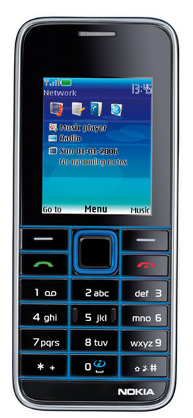 Nokia 3500 Classic 1.8" 81g Blue