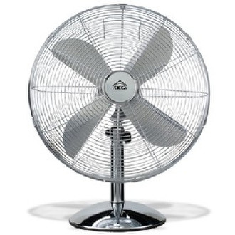 DCG Eltronic VE1616 50W Silber Ventilator