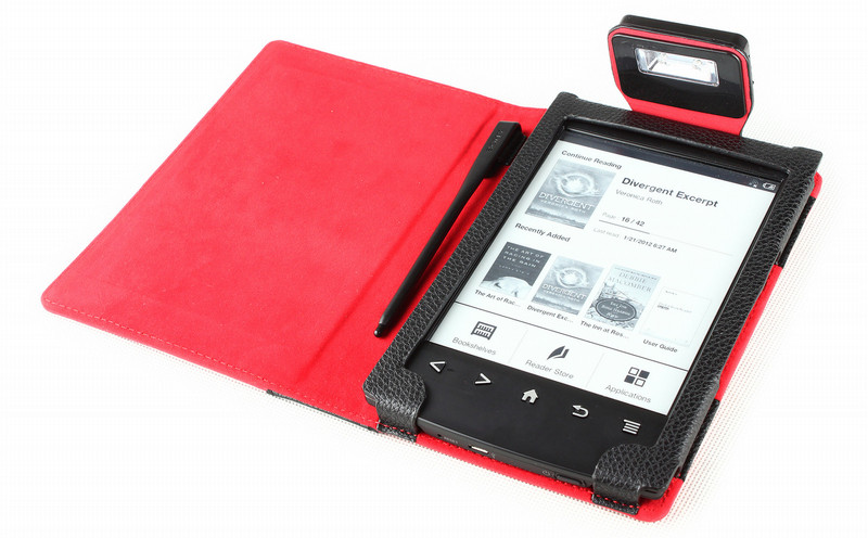 Odyssey OCS003RD Folio Black,Red e-book reader case