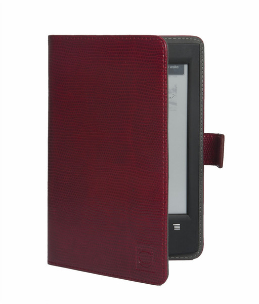 DistriRead OCX001RD Folio Red e-book reader case