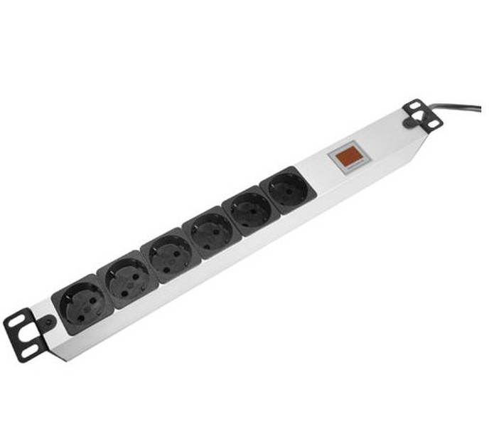 Intronics PDU 16A 6xSchuko + Current meter