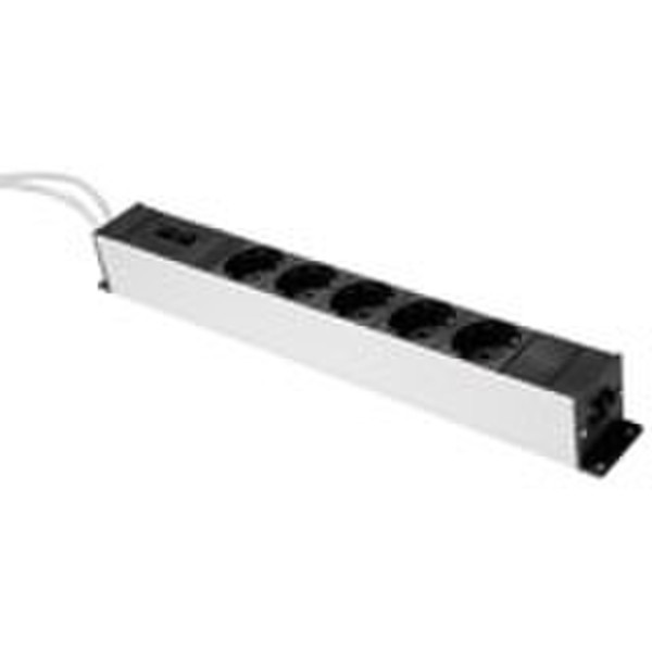 Intronics Desk PDU 5x Schuko + 2xCAT6 power distribution unit (PDU)