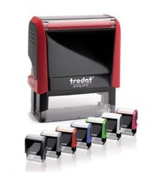 Trodat Printy 4912 4.0 Black,Red seal